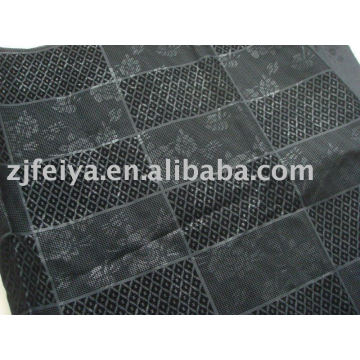 africa embossed-flocking garment fabric